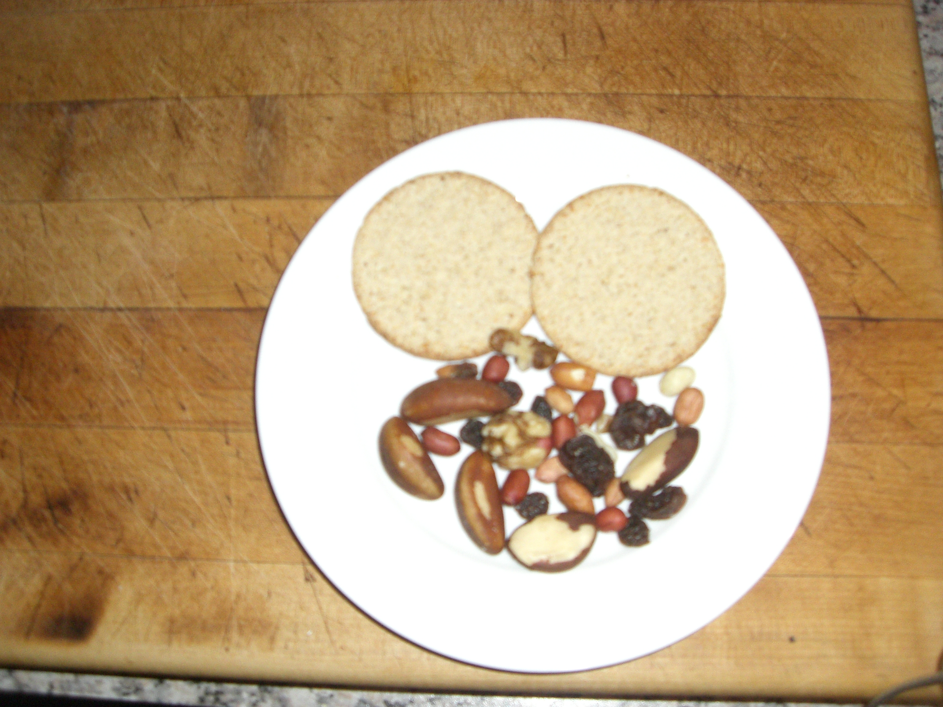 Oat cakes and Nuts